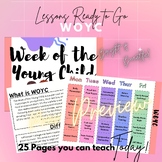 Preschool Lesson Plan: Week of the Young Child (WOYC)