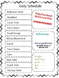 Preschool Lesson Planner