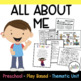 ALL ABOUT ME Theme Unit Play Based Lesson Plans | TPT