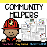 Play Based Preschool Lesson Plans Community Helpers Thematic Unit
