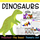 Play Based Preschool Lesson Plans Dinosaur Thematic Unit