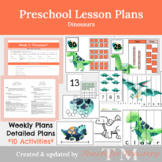 Preschool Lesson Plans: Dinosaurs (Bundle)