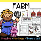 Play Based Preschool Lesson Plans Farm Themed Unit