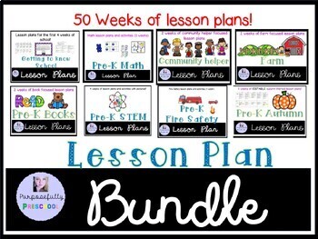 Preschool Lesson Plans Pack by Purposefully Preschool | TpT