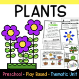Play Based Preschool Lesson Plans Plants Thematic Unit