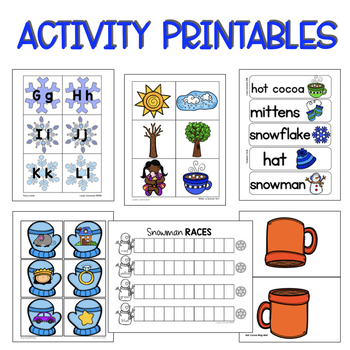 Preschool Lesson Plans- Winter by Lovely Commotion | TpT