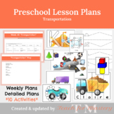 Preschool Lesson Plans: Transportation