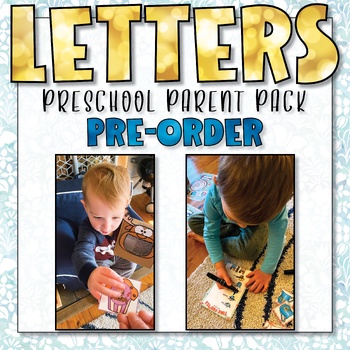 Preview of Preschool Letter Packs Pre-Order