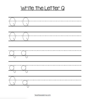 Preschool Letter Q Activities by Karyn- Teach Beside Me | TpT