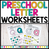 Preschool Letter Worksheets
