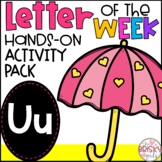 Preschool Letter of the Week Activities Letter U | Letter 