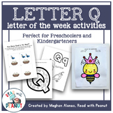 Preschool Letter of the Week Curriculum, Letter Q Activiti