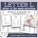 Preschool Letter of the Week, Letter L Activities for the 