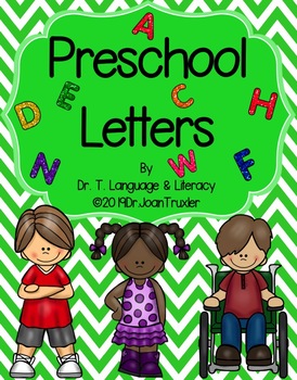 Preview of Preschool Letters (Distance Learning, Phonics)