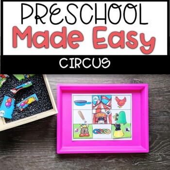 Preview of Preschool Made Easy Curriculum | Circus Theme