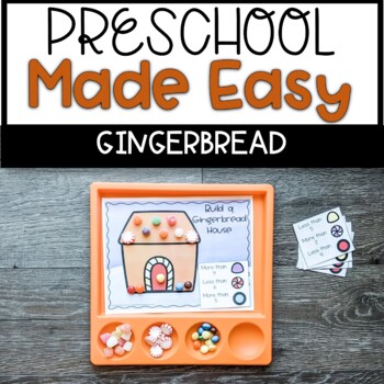 Preview of Preschool Made Easy Curriculum | Gingerbread Theme