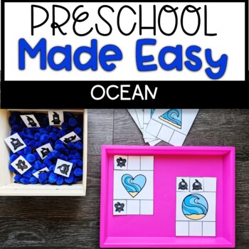 Preview of Preschool Made Easy Curriculum | Ocean Theme