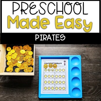 Preview of Preschool Made Easy Curriculum | Pirates Theme