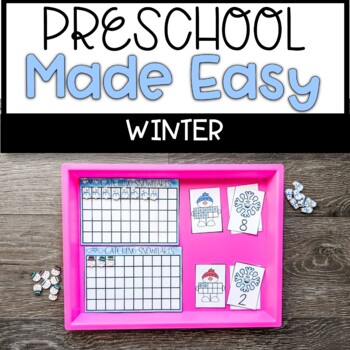 Preview of Preschool Made Easy Curriculum | Winter Theme