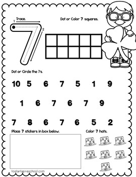 Preschool March Packet by Preschool All Things | TpT