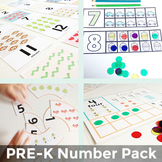 PreK and Kindergarten Number Recognition Activity Bundle