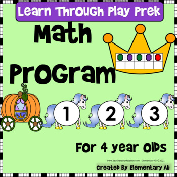 Preview of Preschool Math Bundle