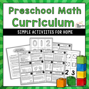 Preschool Math Curriculum by The Measured Mom Teachers Pay Teachers