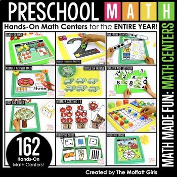 Preview of Preschool Math Made Fun (Centers)