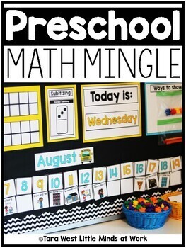 Preview of Preschool Math Mingle (Beyond Calendar)