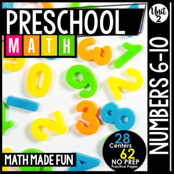 Preview of Preschool Math: Numbers 6-10