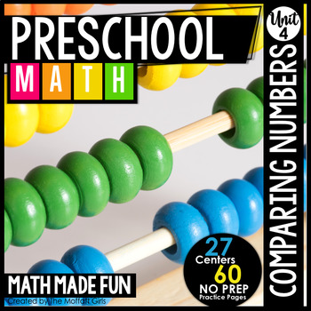 Preview of Preschool Math: Comparing Numbers