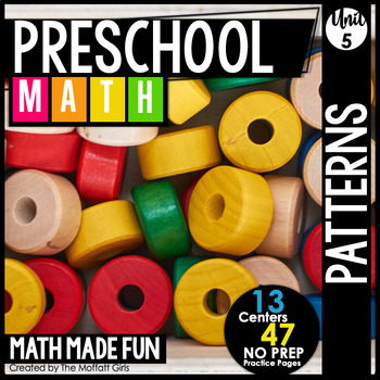 Preview of Preschool Math: Patterns