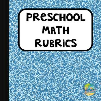 Preview of Preschool Math Rubrics