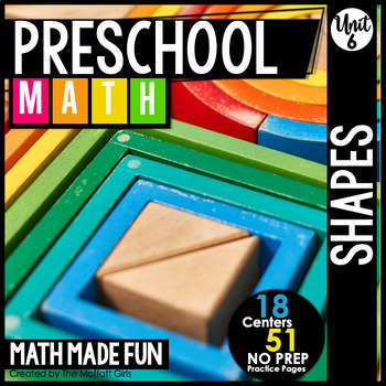 Preview of Preschool Math: Shapes