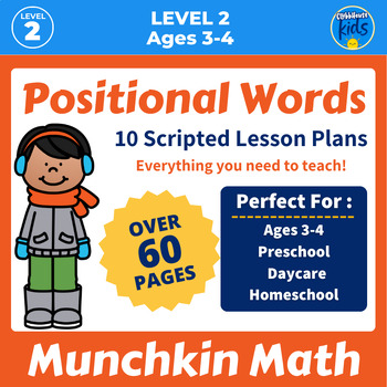 Preview of Positional Words | Preschool Math Activities
