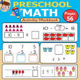 Preschool Math Workbook - Pre-K and Kindergarten Readiness
