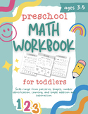 Preschool Math Workbook | Preschool Worksheets | Summer Ma