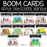 Preschool Math and ELA Back to School Boom Card Bundle