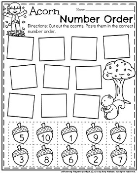 preschool worksheets november by planning playtime tpt