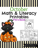 Preschool Worksheets - October