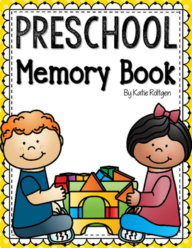 Preschool Memory Book by Katie Roltgen | Teachers Pay Teachers