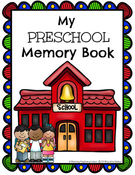 Preschool Memory Book by Planning Playtime | Teachers Pay Teachers