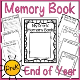 Preschool Memory Book (PreK End of Year Memory Book)