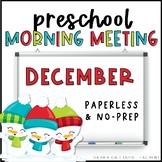 Preschool Morning Meeting | December | PreK Circle Time | 