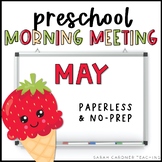 Preschool Morning Meeting | May | PreK Circle Time | Googl