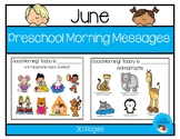Preschool Morning Messages - June