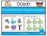 Preschool Morning Messages - Ocean