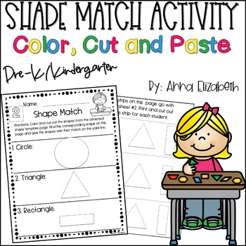 Preview of Shape Matching Worksheets