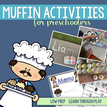 Preview of Preschool Muffin Activities Packet | with 12 Muffin-Tastic Activities Ideas Blog