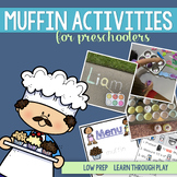Preschool Muffin Activities Packet | with 12 Muffin-Tastic